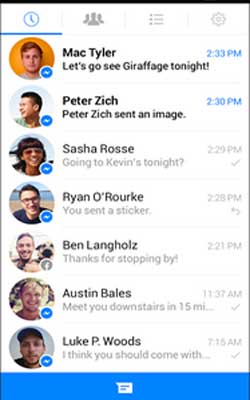 Facebook Messenger 25.0.0.17.14 Screenshot 1