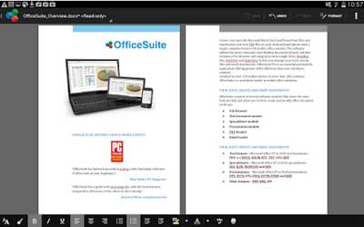 OfficeSuite 7 + PDF to Word 7.5.2077 Screenshot 1
