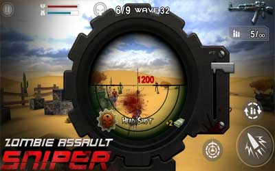 Zombie Assault : Sniper 1.11 Screenshot 1